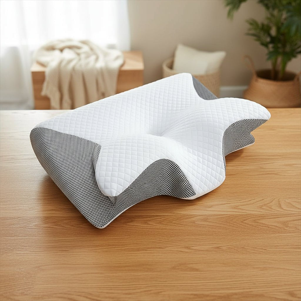 Contour Memory Foam Pillow for Neck Support and Sleep