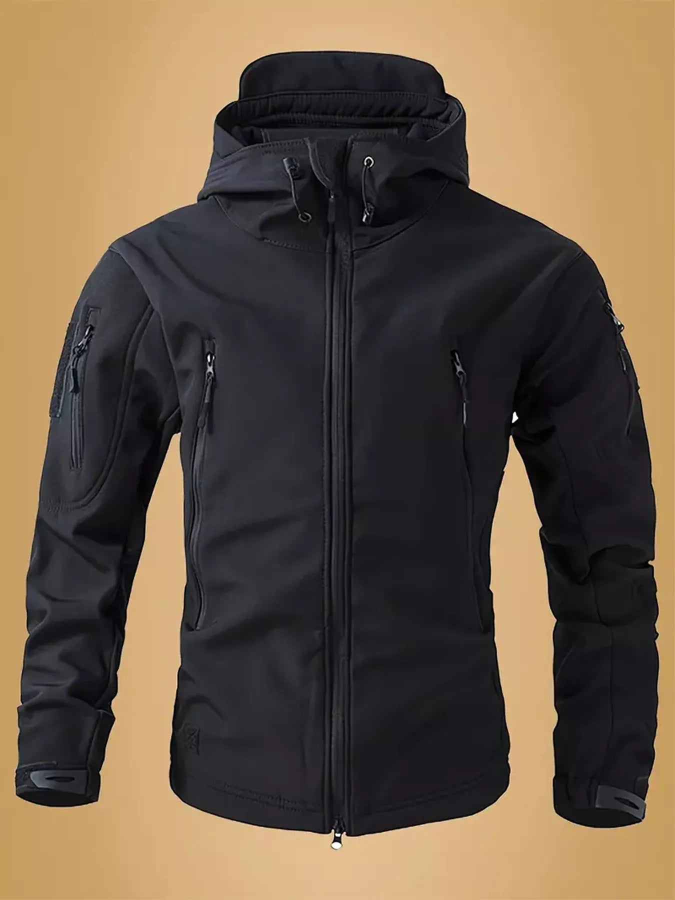 Slim Fit Water Resistant Hoodie Jacket