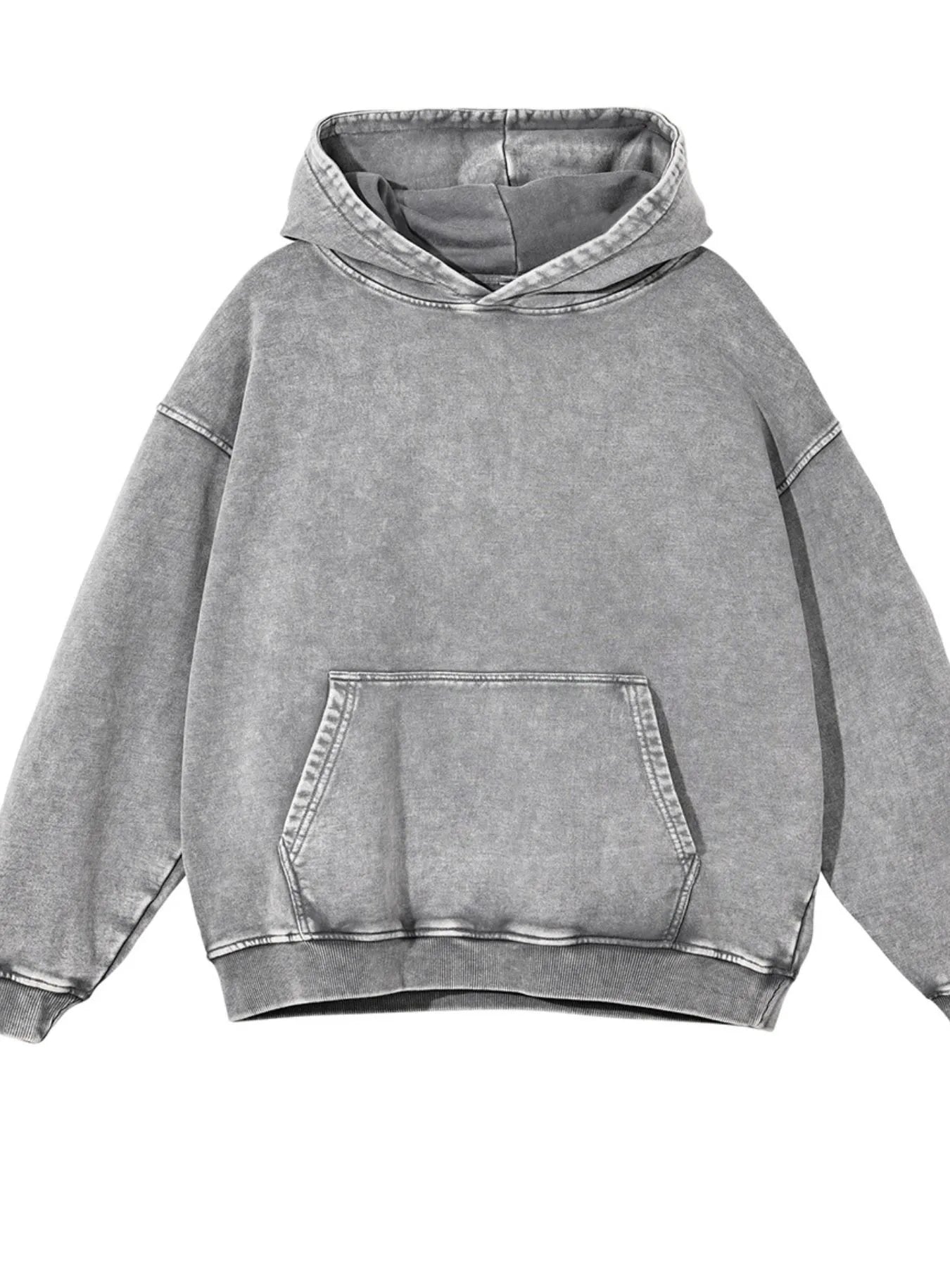 Large Relaxed Fit Hooded Sweatshirt