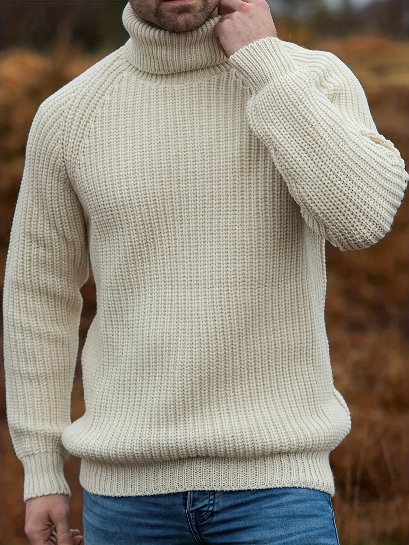 Warm Classic Crew Neck Winter Sweater - VogeLuxe