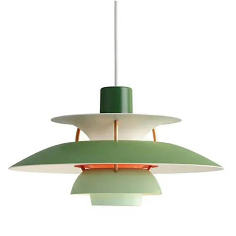 Chic LED Pendant Light With Fabric Shade - VogeLuxe