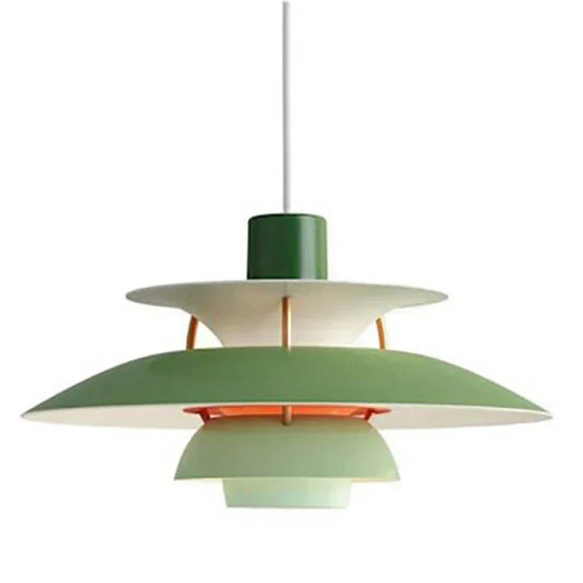 Bright Colored Glass LED Pendant Light Fixture - VogeLuxe