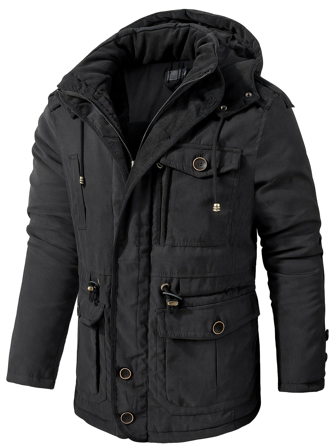 Warm Mens Waterproof Parka Jacket - VogeLuxe