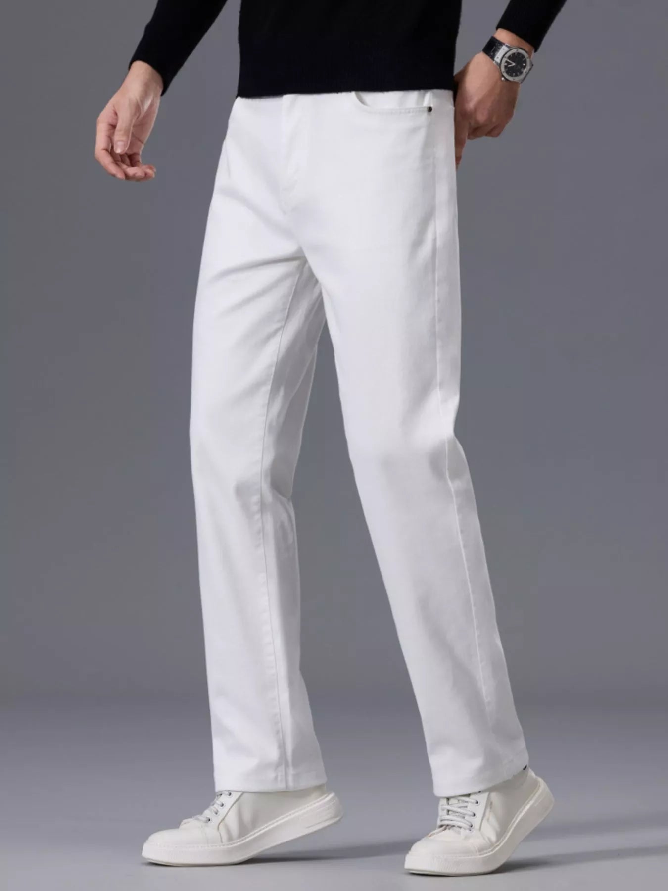 Classic Fit Regular Jeans Pants - VogeLuxe