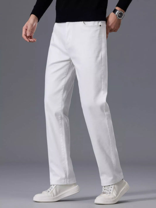 Classic Fit Regular Jeans Pants - VogeLuxe