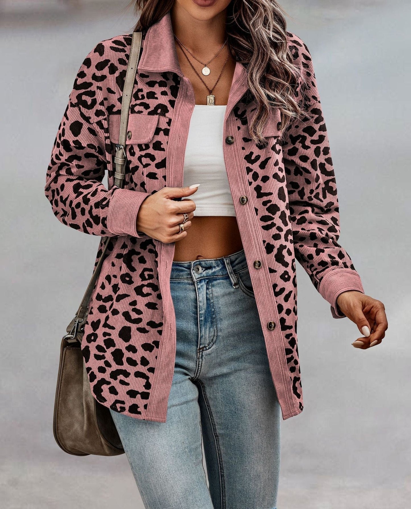 Stylish Leopard Coat - High Quality - Perfect for Spring