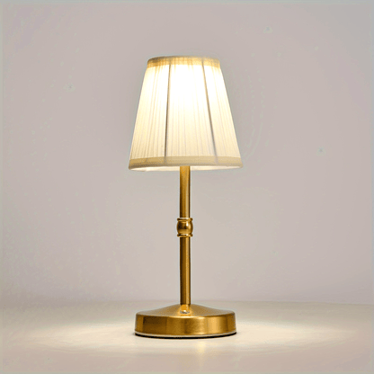 Wireless Vintage Gold Desk Lamp