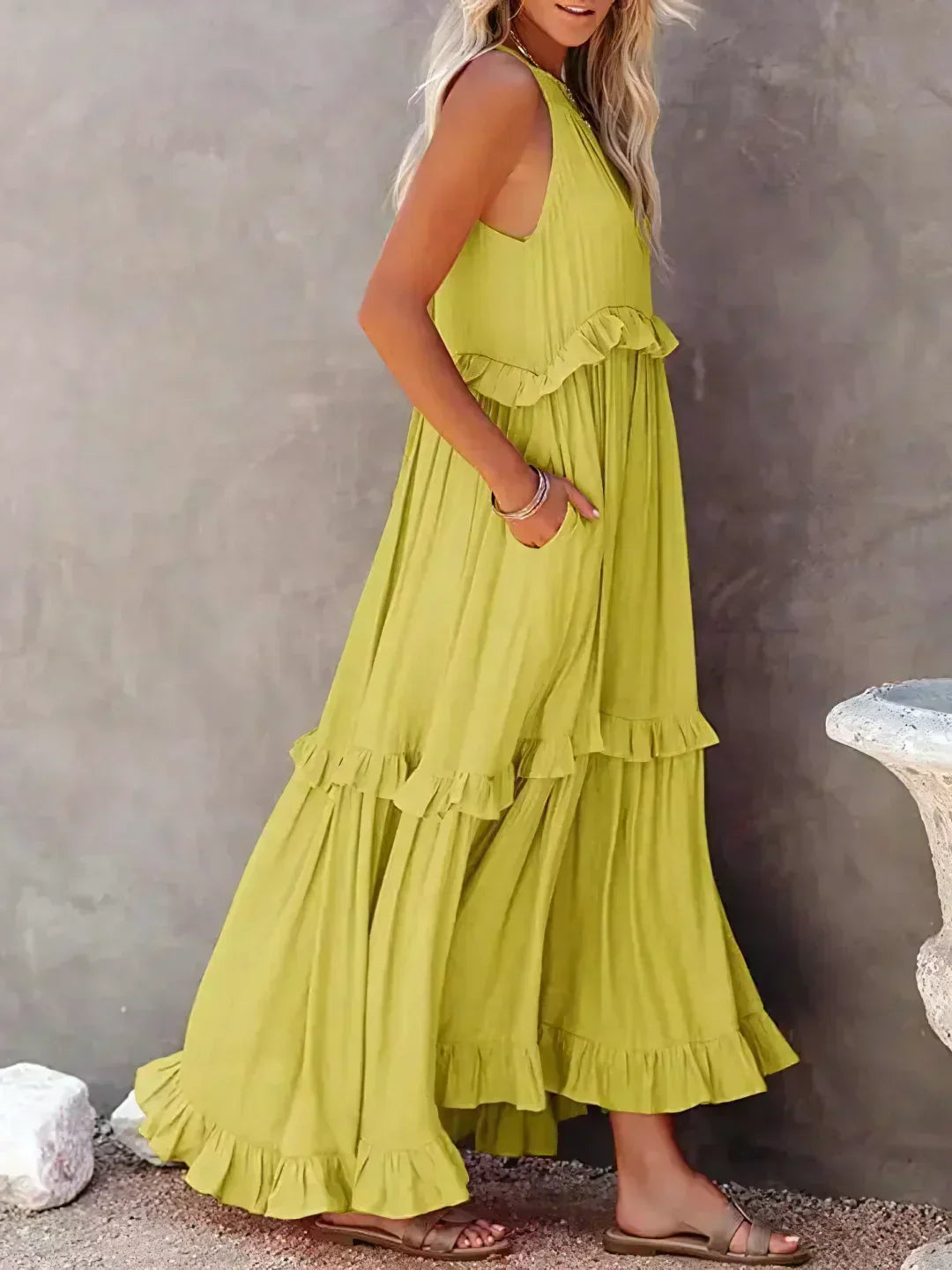 Chic Ladies Floral Dress
