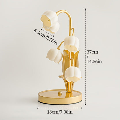 Beautiful Flower Table Lamp | Soft White Lighting