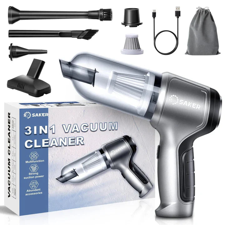 Portable Rechargeable Hand Vacuum - VogeLuxe