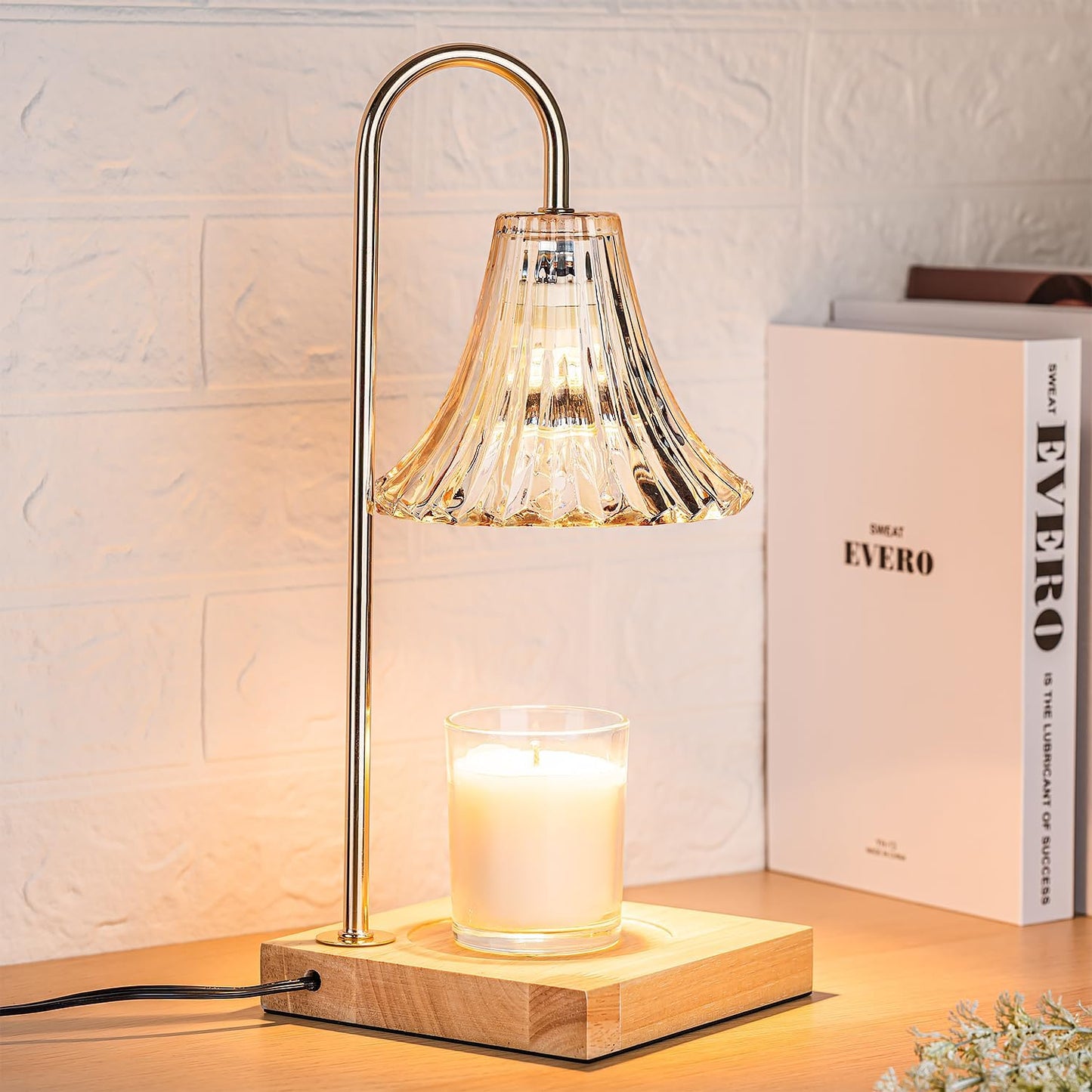 Warm Electric Melted Wax Table Lamp
