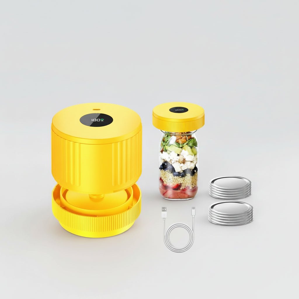 Easy Food Storage Mason Jar Sealer Kit