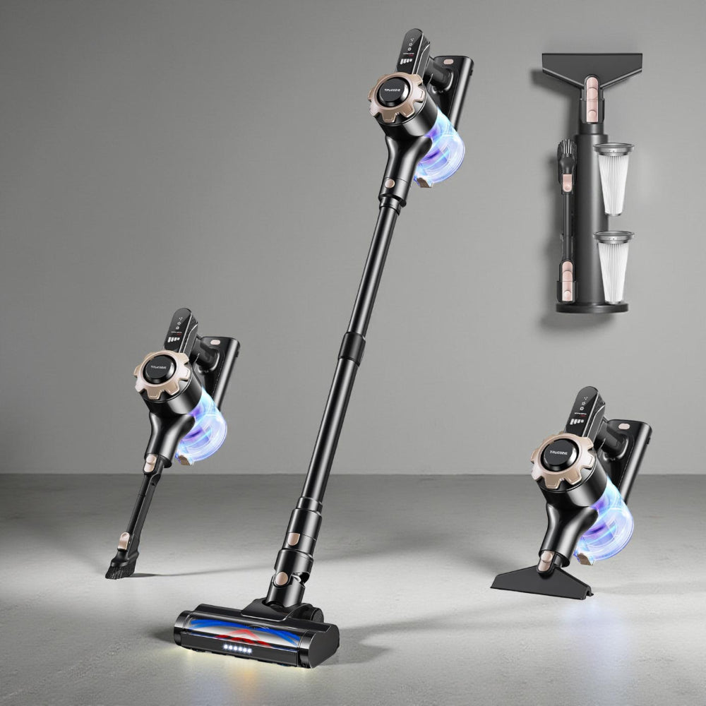 Cordless Stick Vacuum Rechargeable LED Floor Cleaner - VogeLuxe