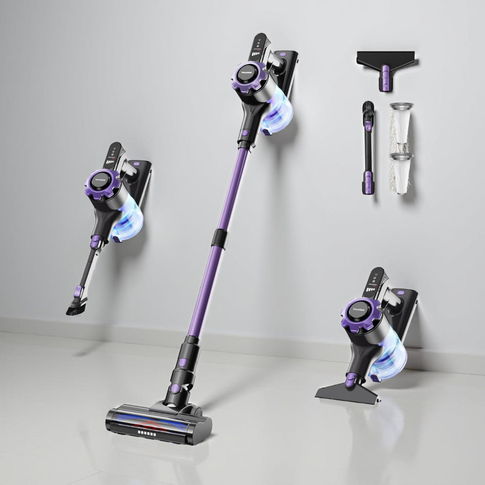 Cordless Stick Vacuum Rechargeable LED Floor Cleaner