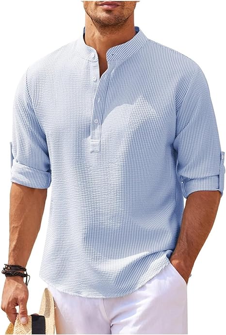 Comfy Men's Classic Fit Lightweight Shirt