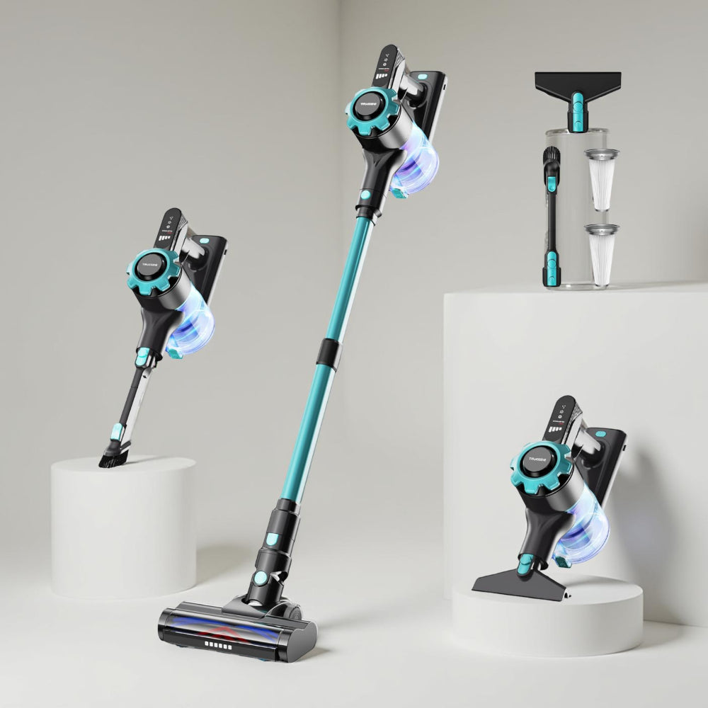Cordless Stick Vacuum Rechargeable LED Floor Cleaner