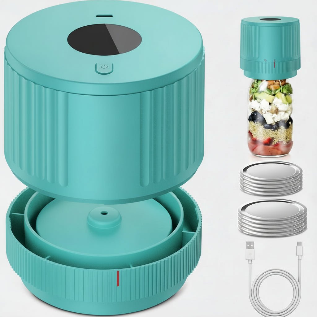 Easy Food Storage Mason Jar Sealer Kit