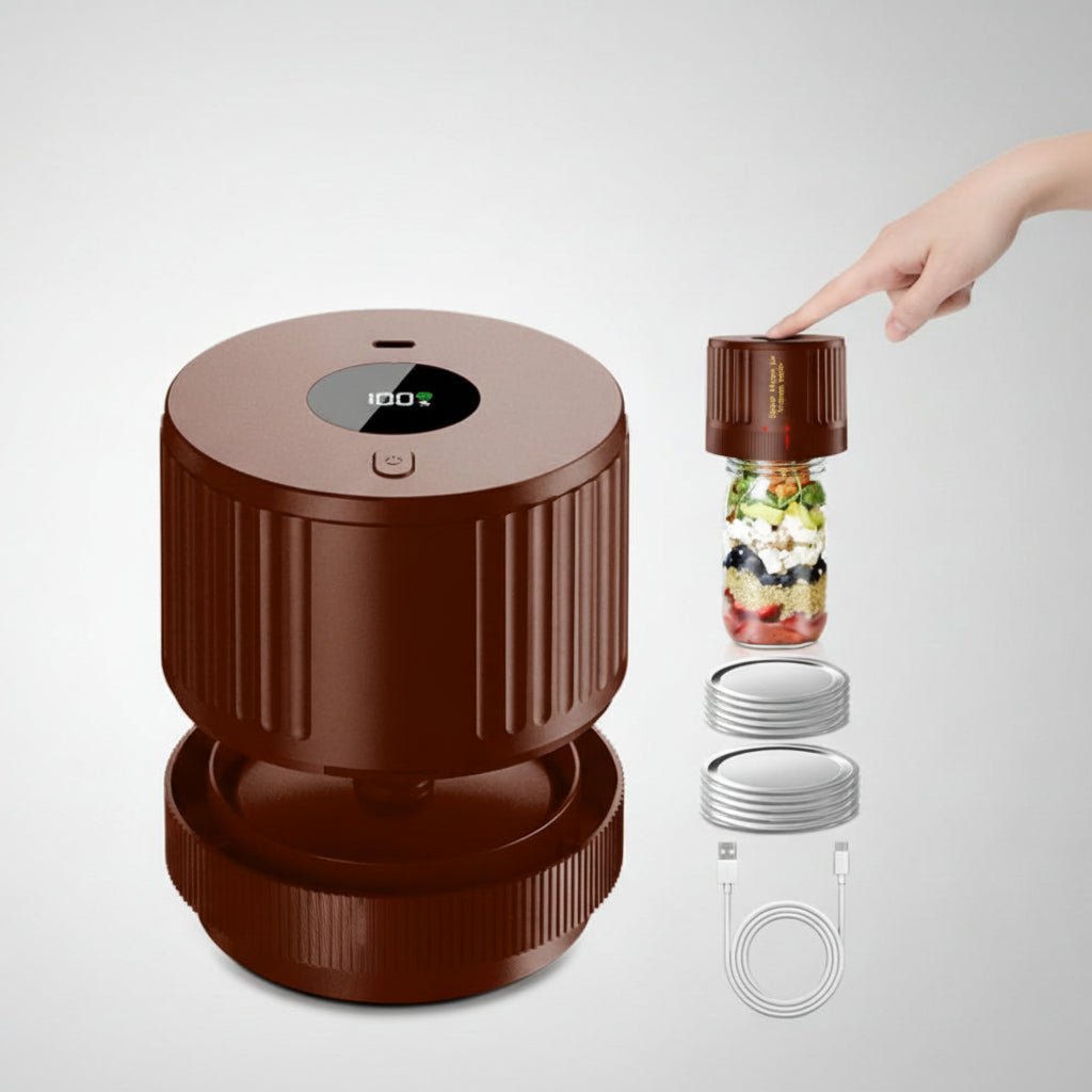 Easy Food Storage Mason Jar Sealer Kit