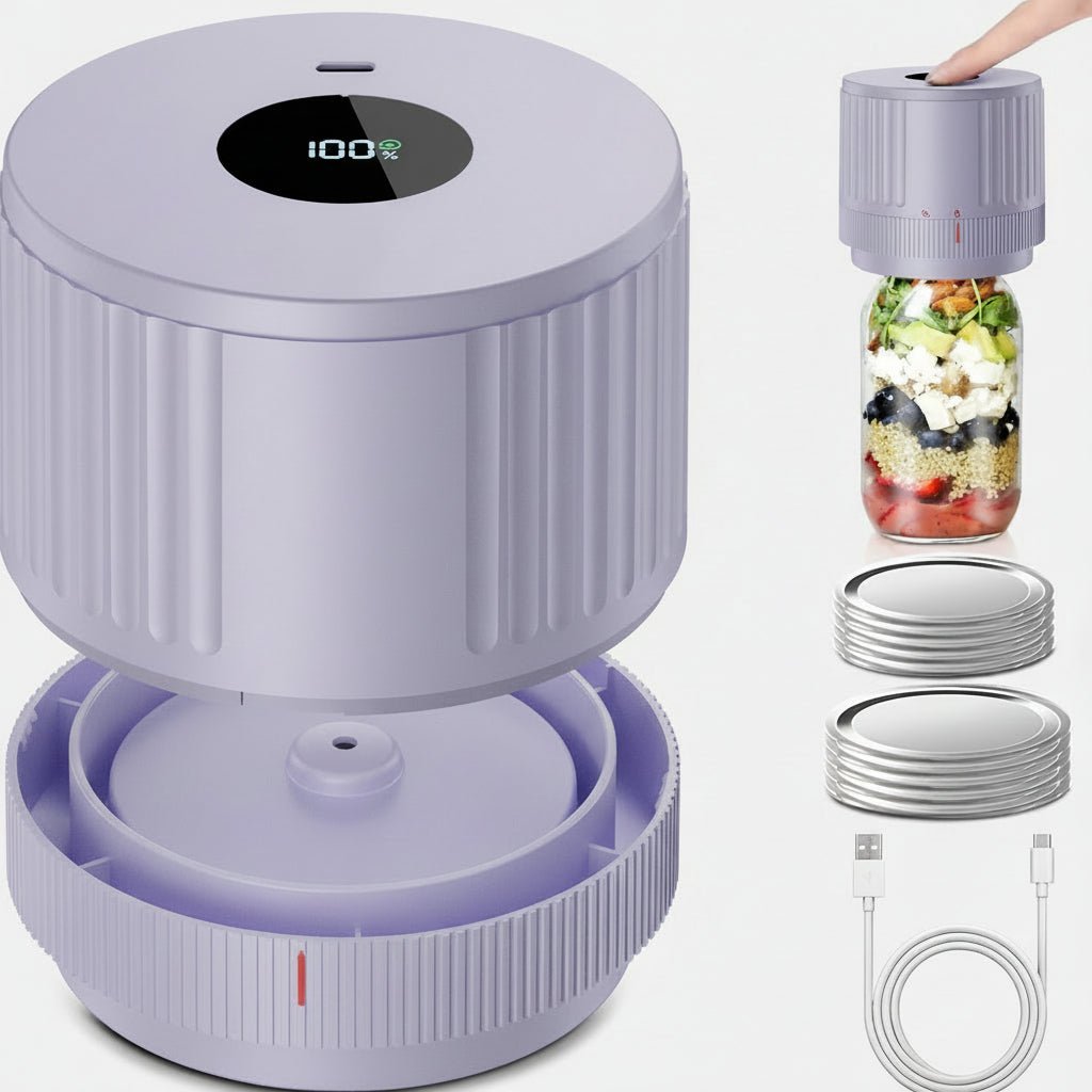 Easy Food Storage Mason Jar Sealer Kit