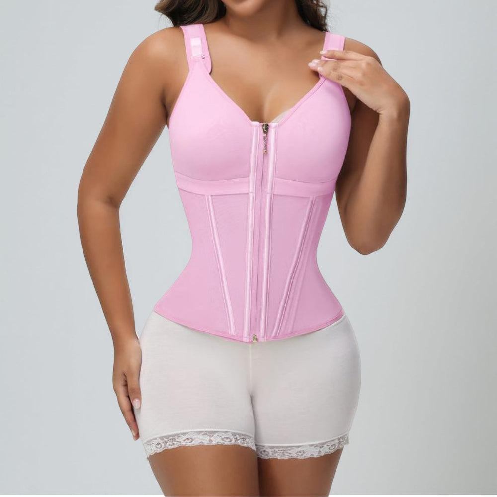 Women's Slimming Corset Vest Shapewear with Built-In Bra