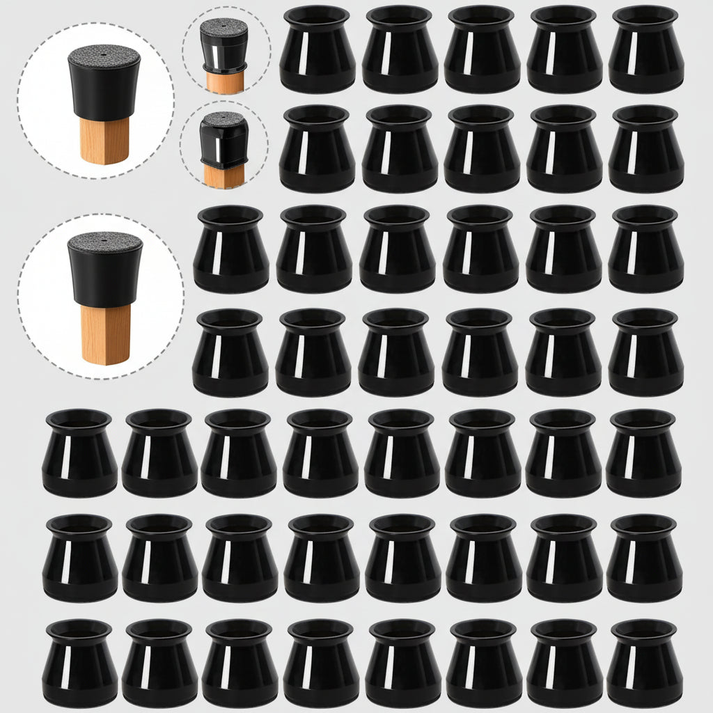 Furniture Feet Soft Silicone Felt Pads Protectors - VogeLuxe