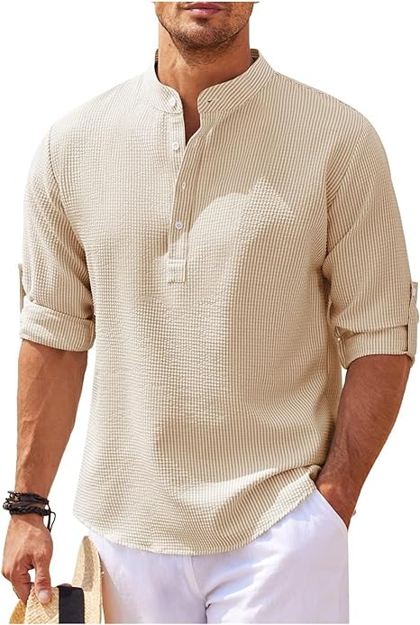 Comfy Men's Classic Fit Lightweight Shirt