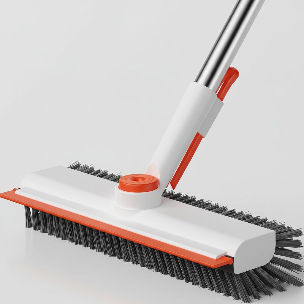 Heavy Duty Floor Scrubber Brush with Extendable Handle