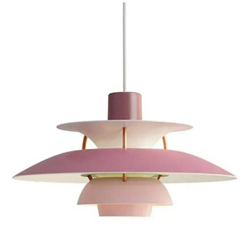 Chic LED Pendant Light With Fabric Shade