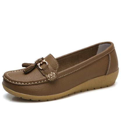 Ladies Classic Genuine Leather Shoes