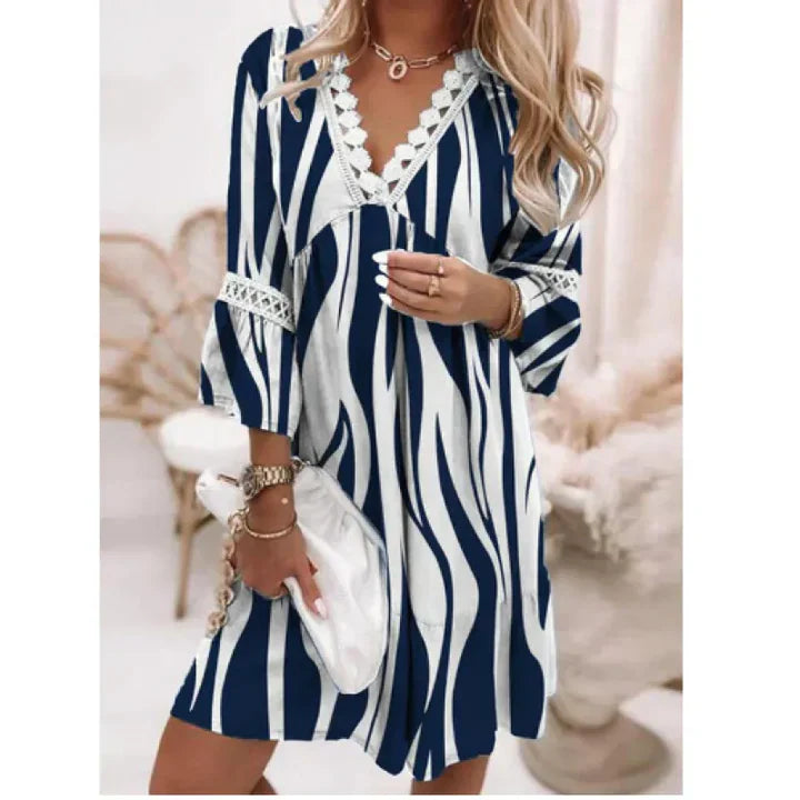 Airy Floral Sundress for Women in Light Fabric