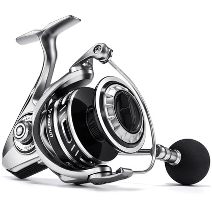 Durable Saltwater Spinning Fishing Reel Aluminum Frame