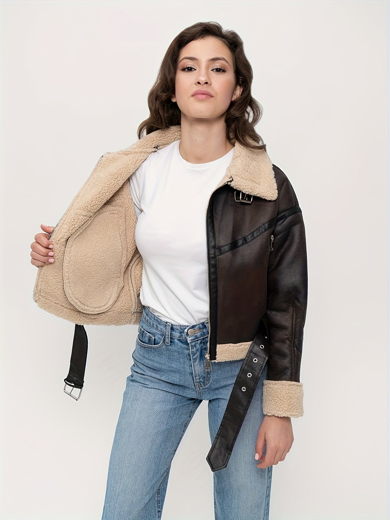 Mini Leather Jacket - VogeLuxe