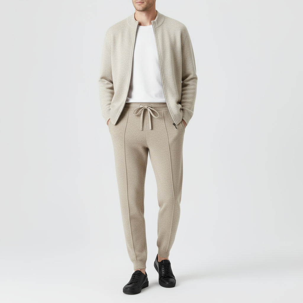 VogeLuxe | Men’s Slim Fit Drawstring Jogger Pants