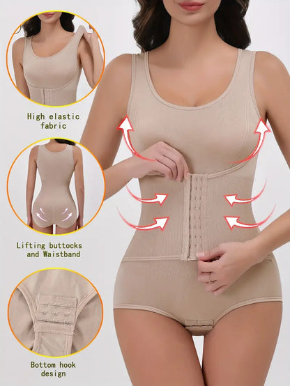 Slimming Midsection Control Women's Shapewear Bodysuit - VogeLuxe