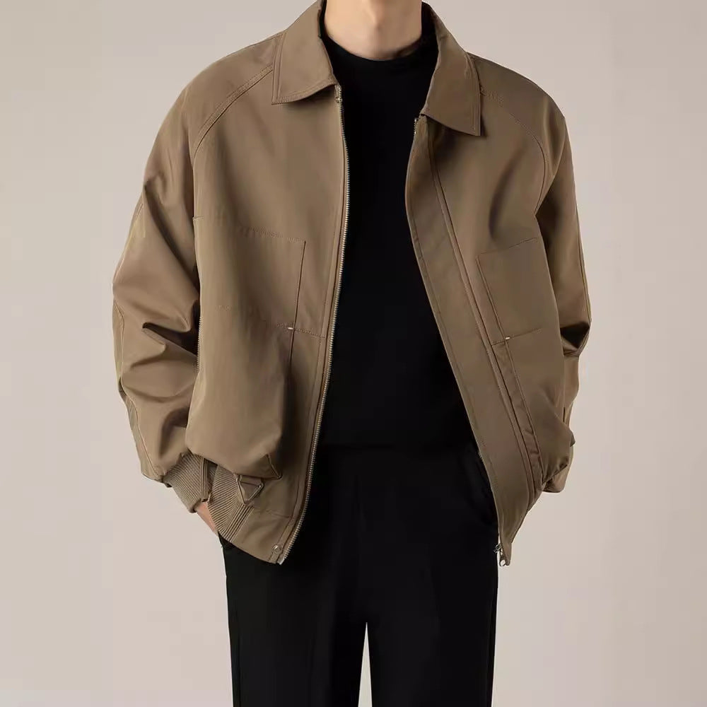 Classic Men's Bomber Style Jacket - VogeLuxe