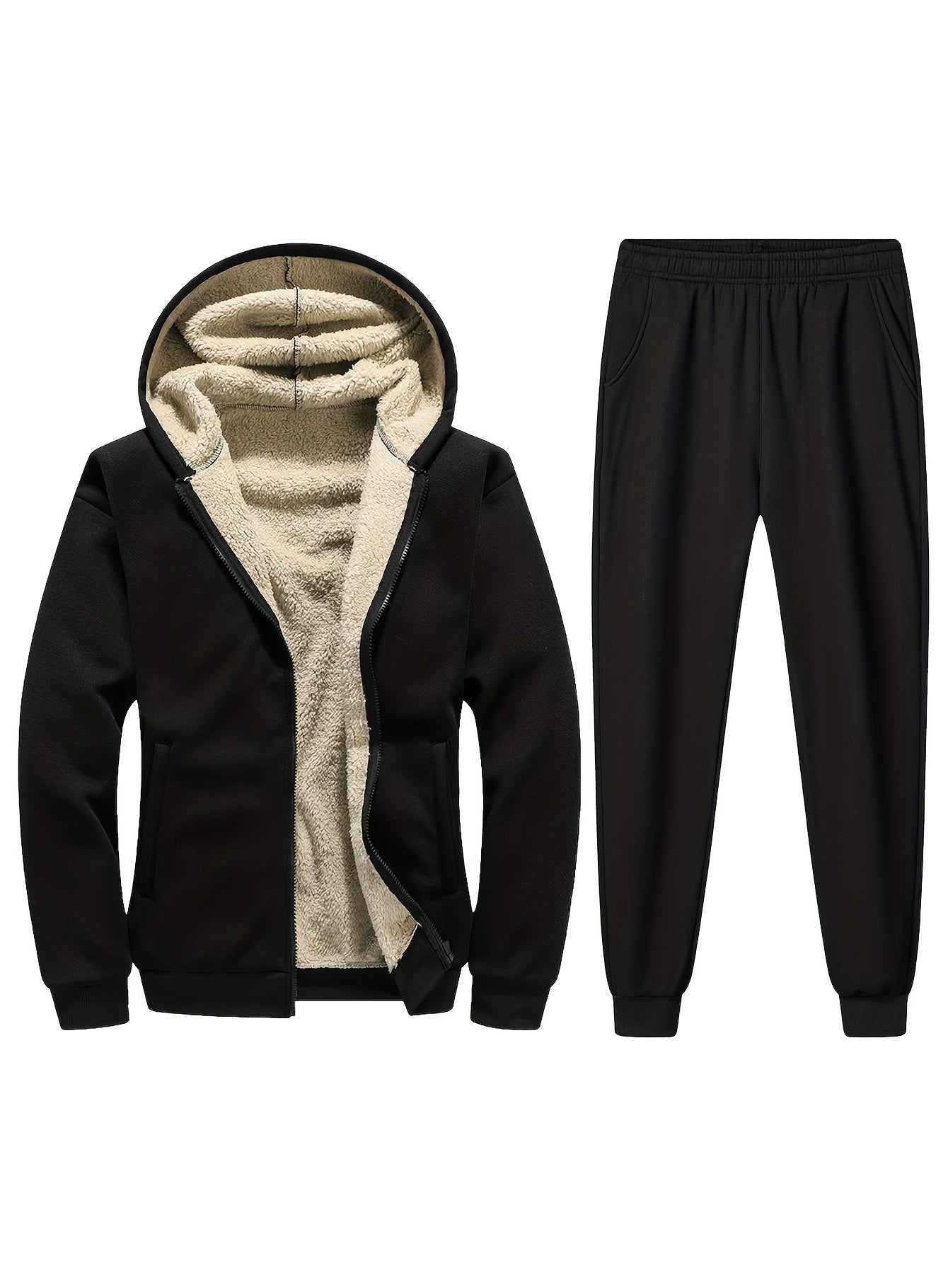 Relaxed Fit Stripe Jogger Suit for Men - BritishElegance