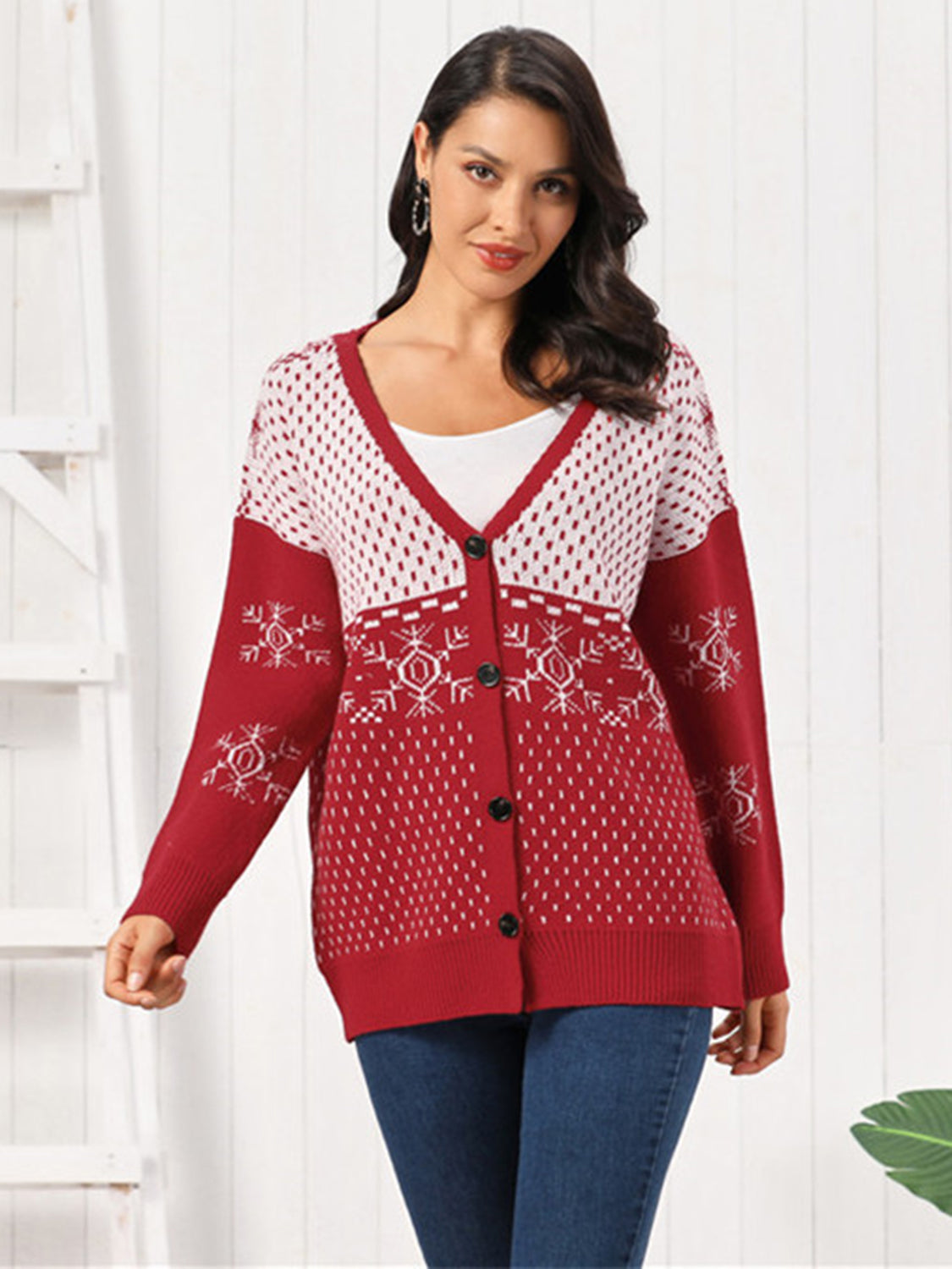 Warm Winter Cable Knit Cardigan