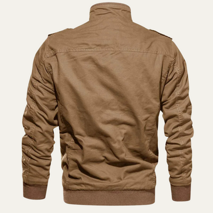 VogeLuxe | Men’s Tactical Field Style Bomber Jacket