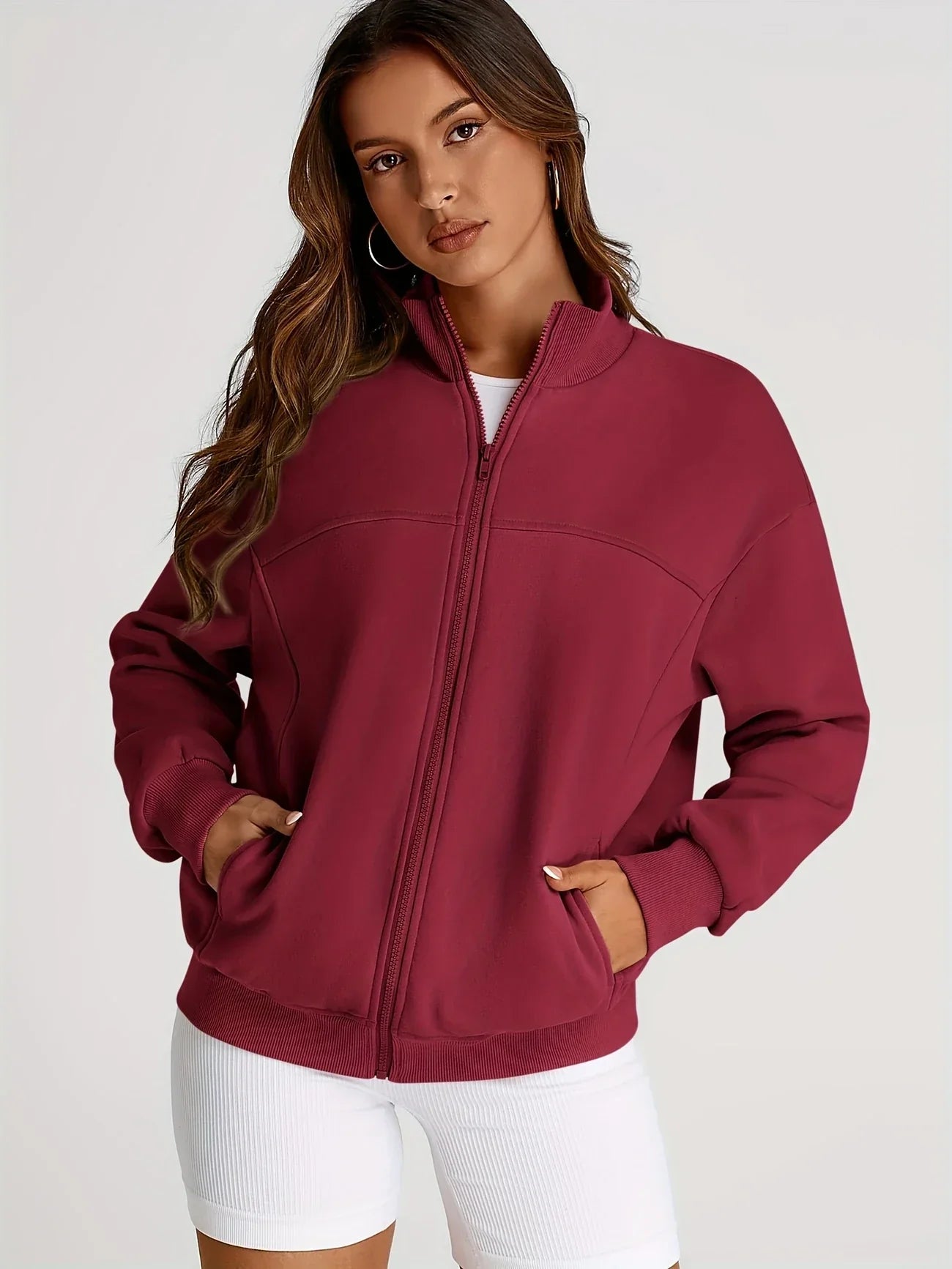 Comfortable Crew Neck Sweater - VogeLuxe