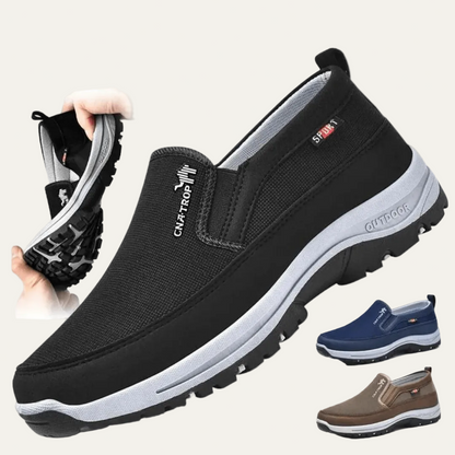 VogeLuxe | Men’s Slip On Outdoor Textile Hiking Shoe