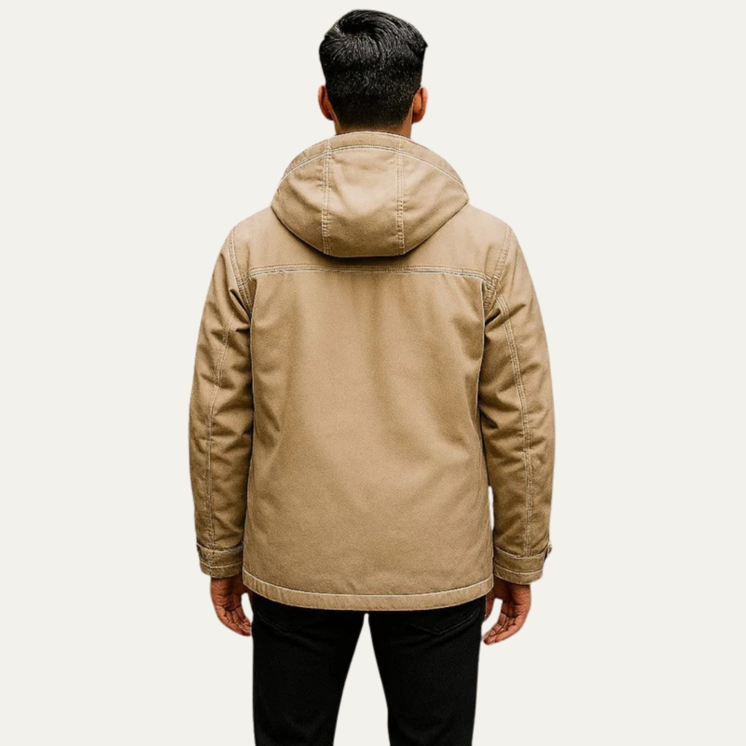 VogeLuxe | Men’s Hooded Winter Utility Parka