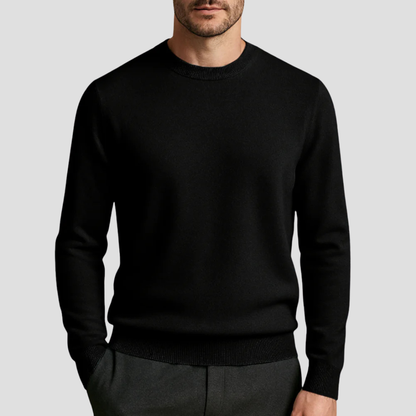 VogeLuxe | Men’s Slim Fit Long Sleeve Crewneck Sweater