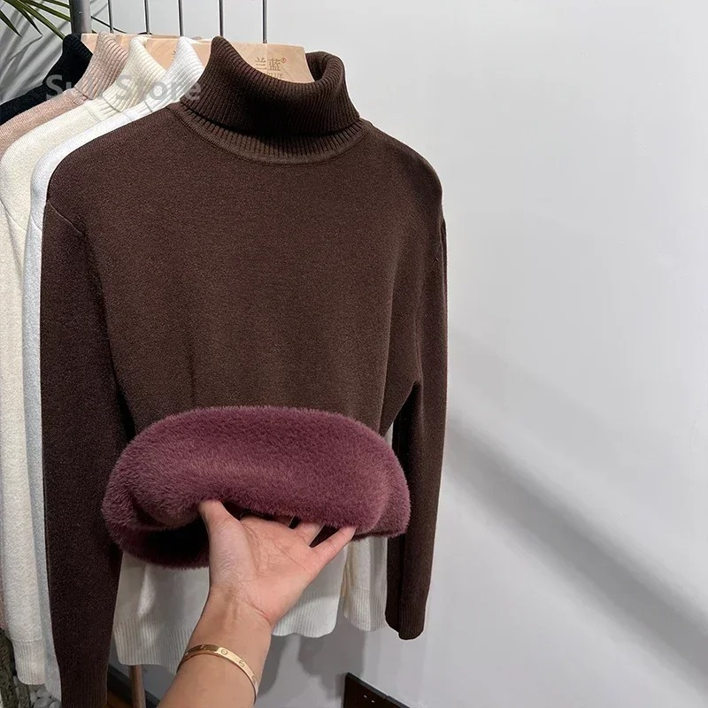Warm Cozy Women's Winter Fleece Sweater