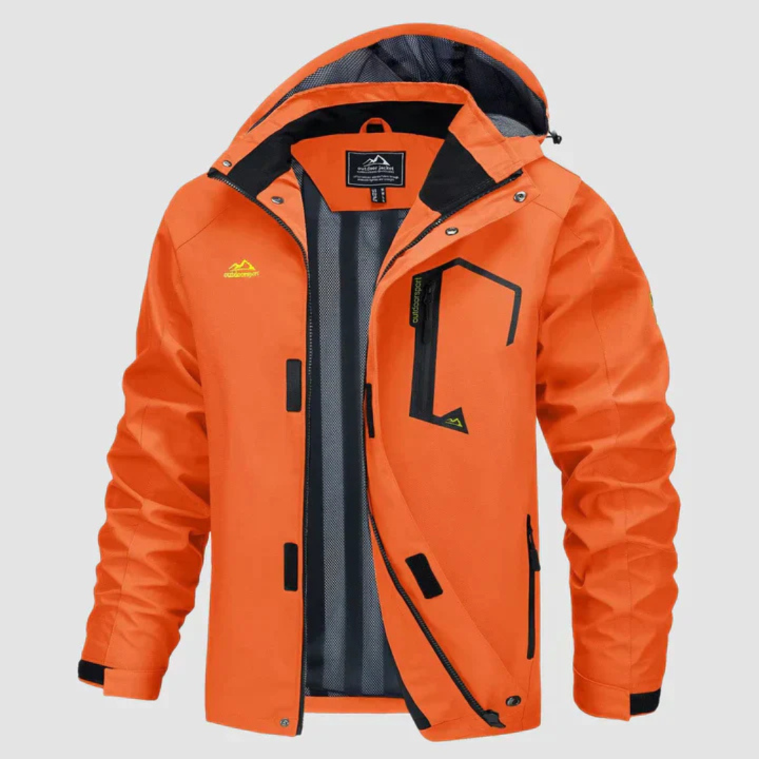 VogeLuxe | Men’s Durable Waterproof Utility Jacket