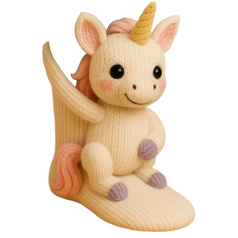 Fun Plush Animal Hug Socks