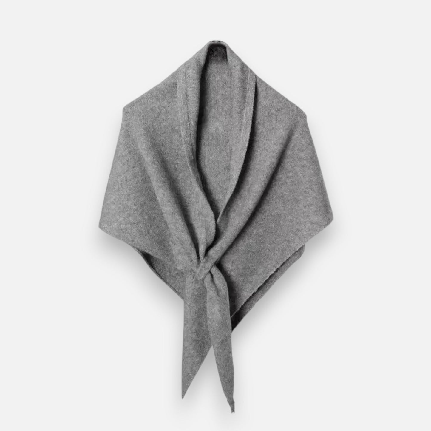 Soft Oversized Wool Blend Triangle Scarf Wrap