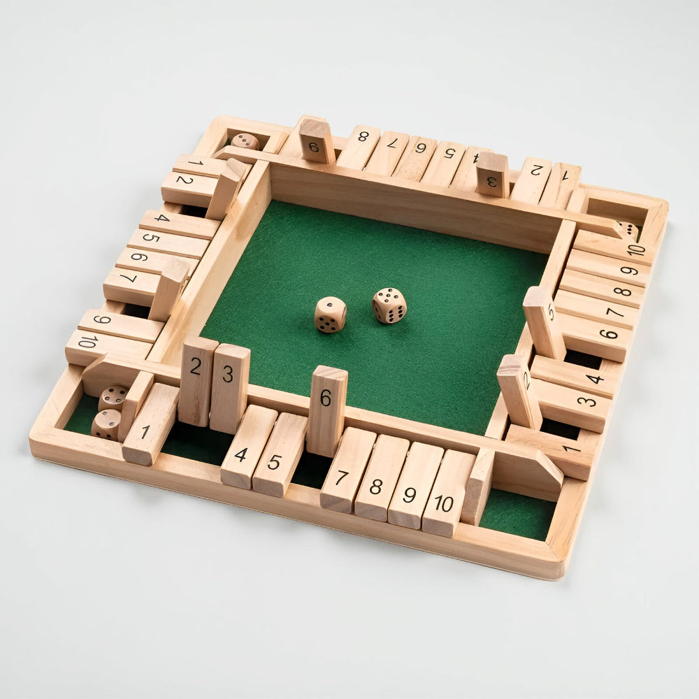 Fun Kids Math Board Game Wooden Learning Set