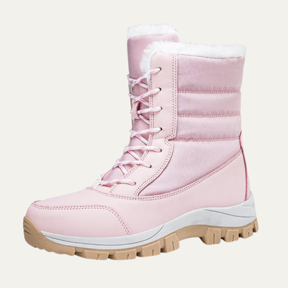 VogeLuxe | Women’s Waterproof Quilted Mid Calf Cold Weather Boot