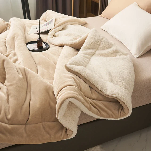 Soft Plush Reversible Blanket