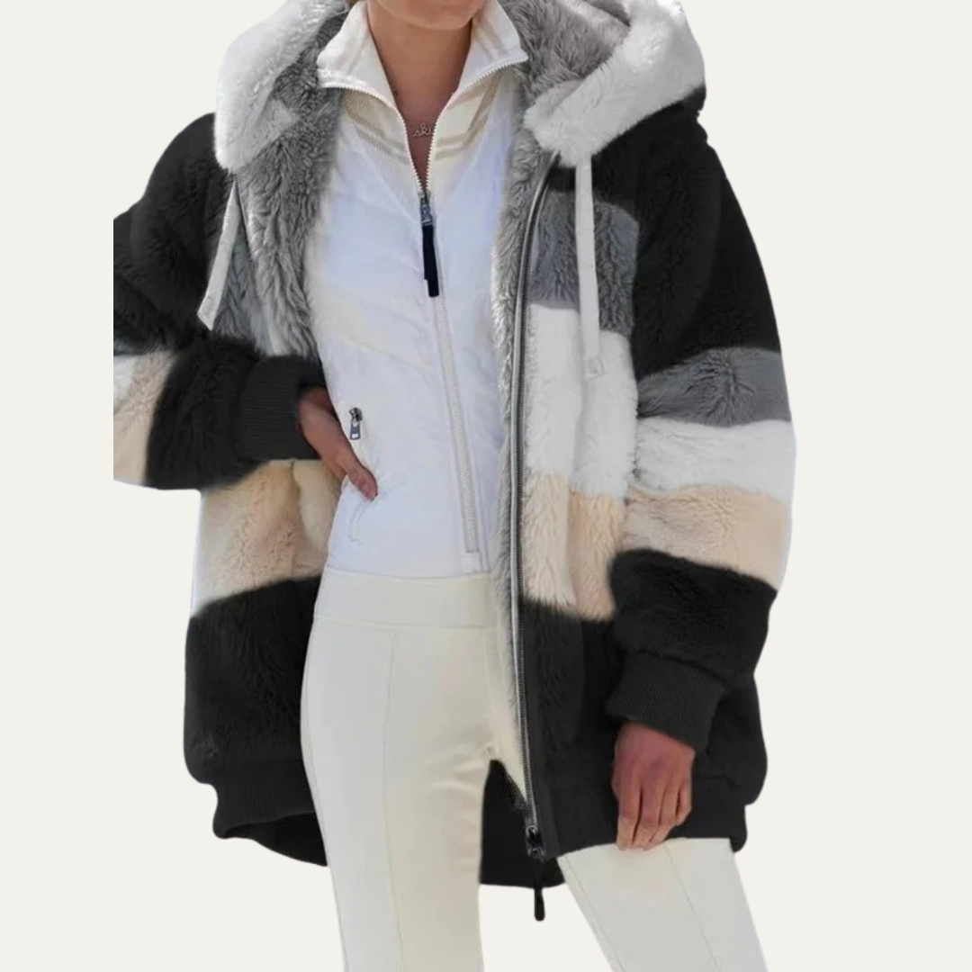 VogeLuxe | Women’s Teddy Oversized Fleece Jacket